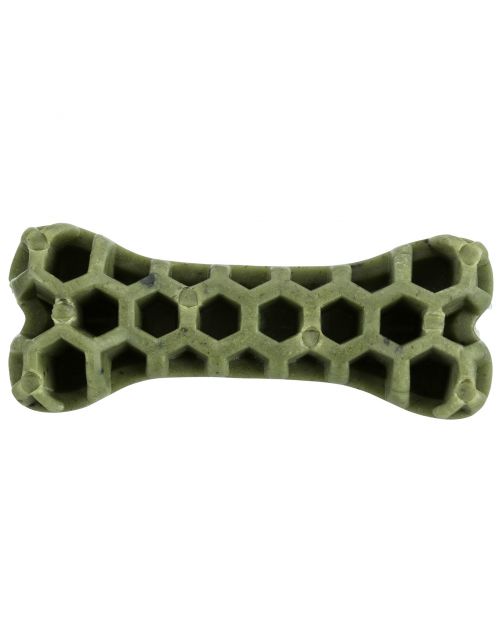 Trixie Denta Fun Veggie Honey Comb Bone - Hondensnacks - 8.5 cm 28 g