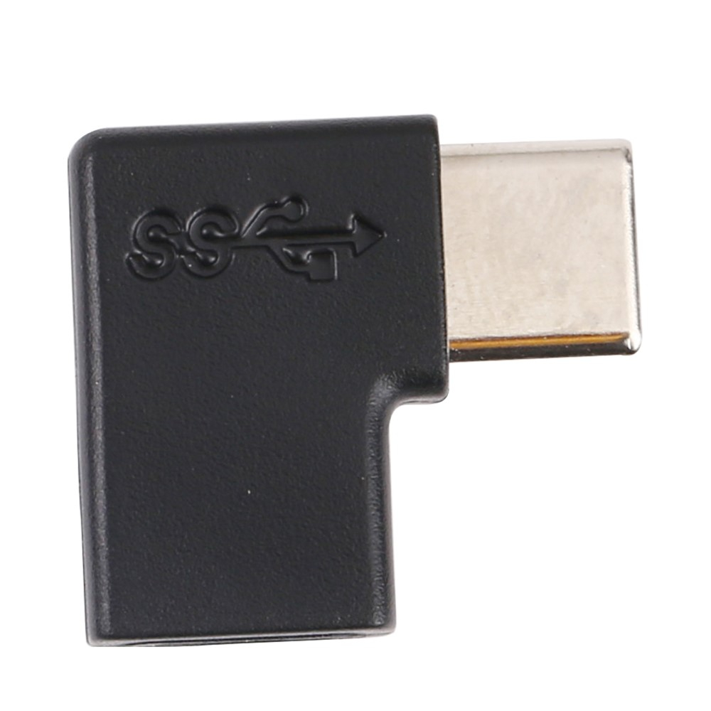USB C auf Lightning Adapter 90° Grad-Winkel iPhone / iPad - Schwarz