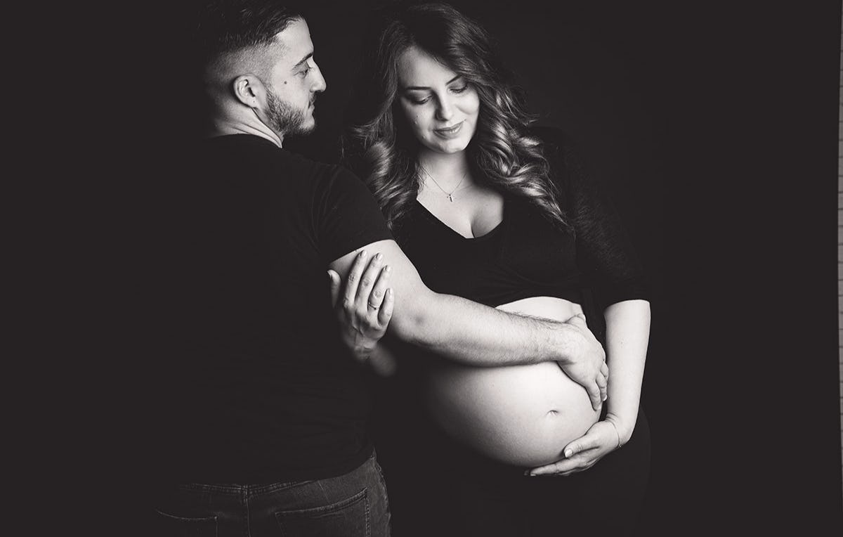 Babybauch-Fotoshooting in Recklinghausen