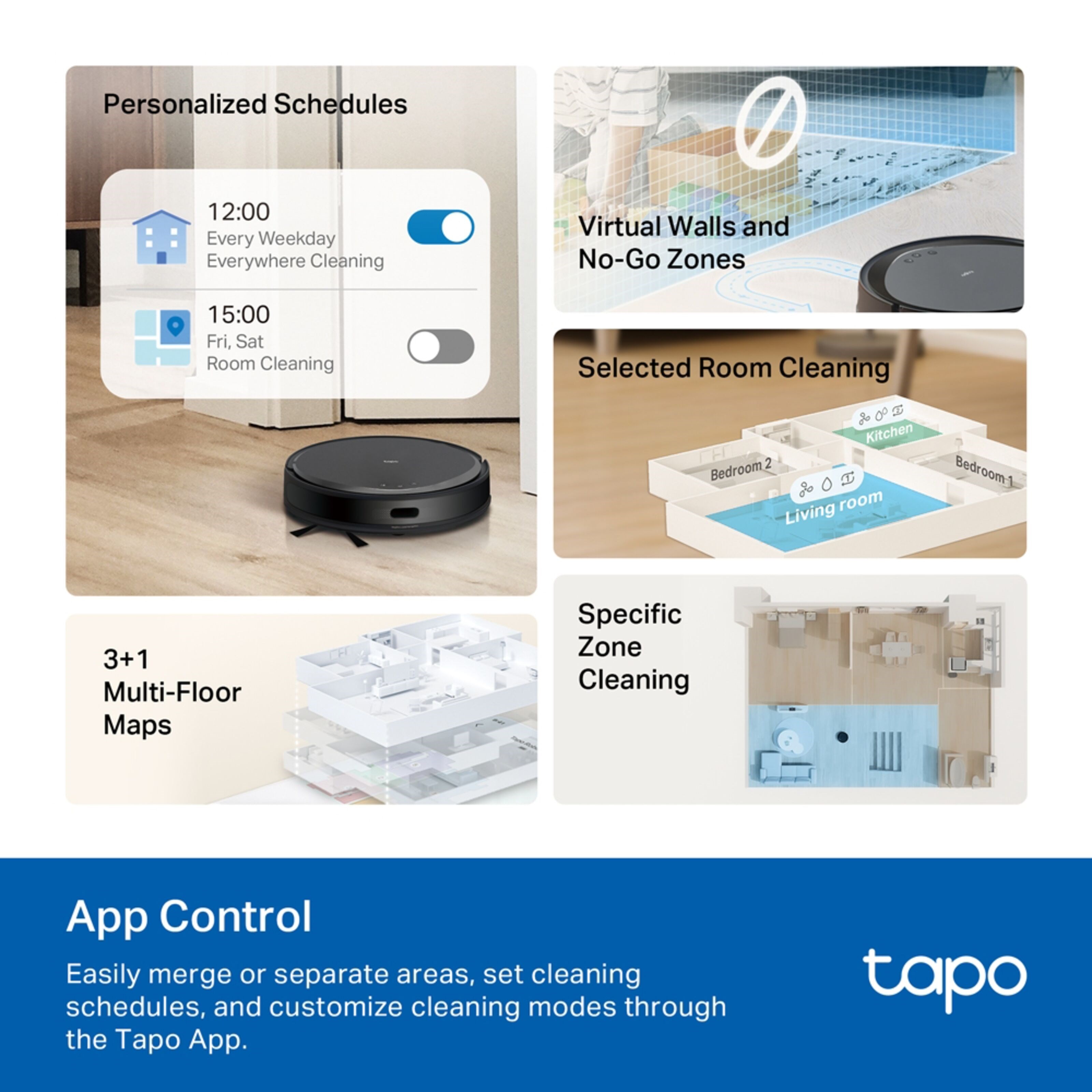 TP-link Tapo RV20 Max Robotstøvsuger