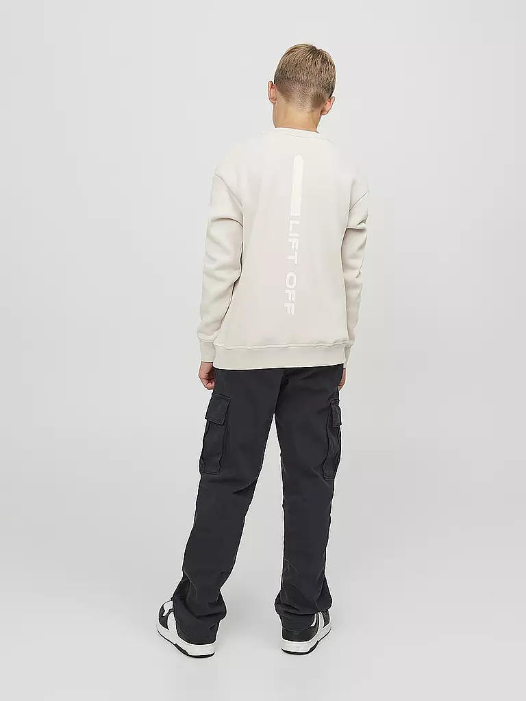 JACK & JONES Jungen Cargohose JPSTKANE schwarz