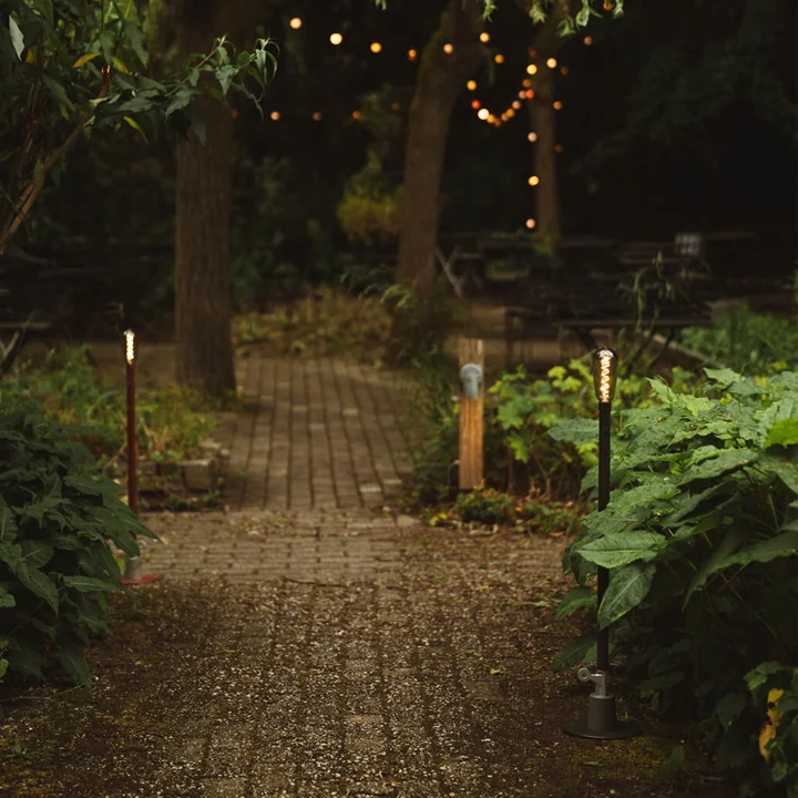 Weltevree - Sticklight LED- Outdoorleuchte, flaschengrün