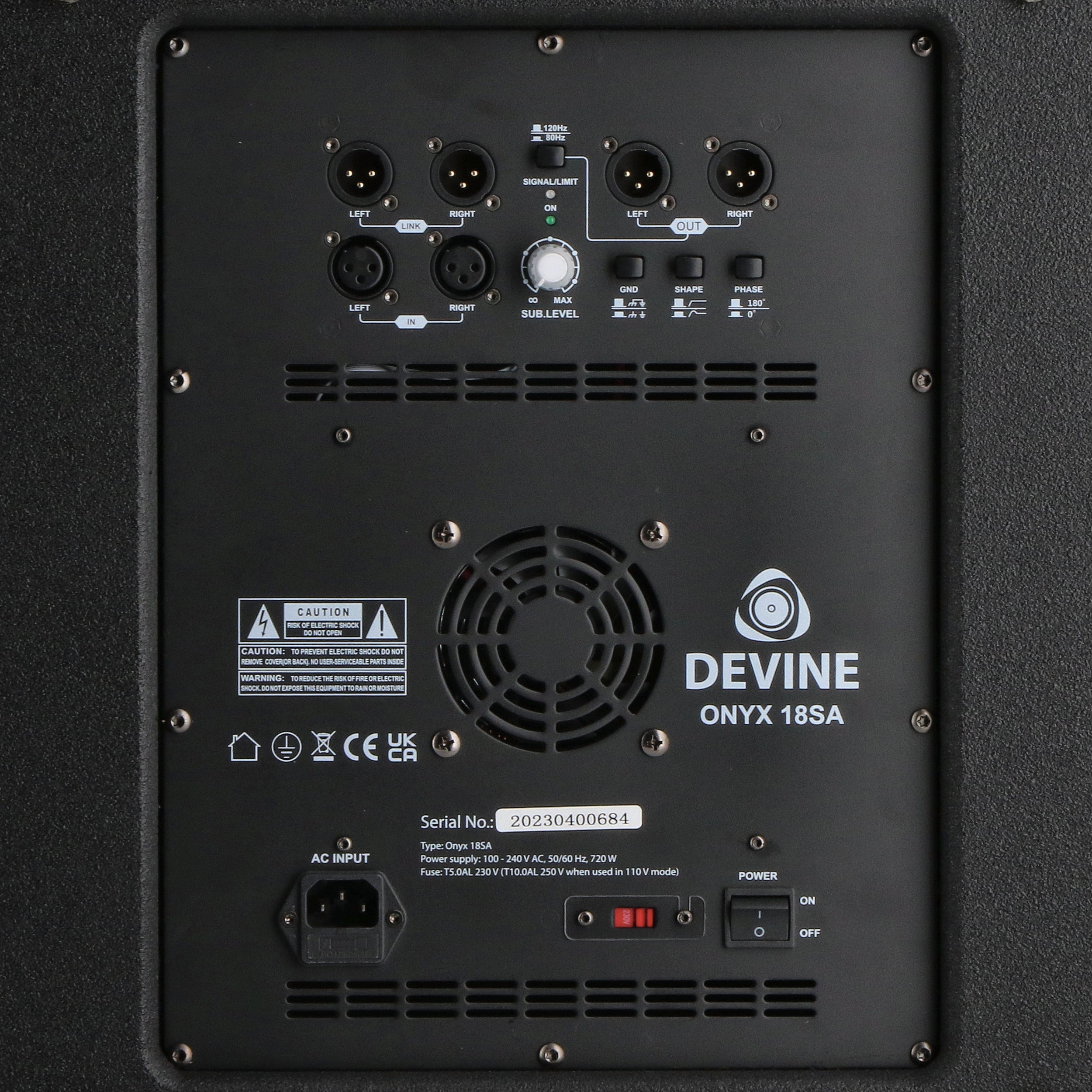 Devine Onyx 10 (2x) + 18SA (2x) set