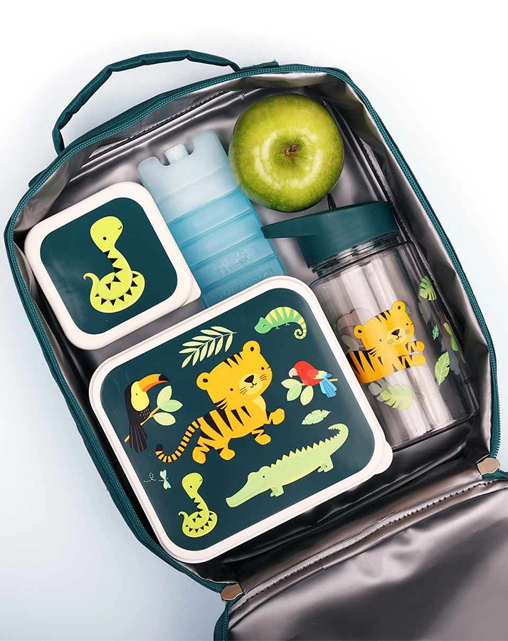 Kühltasche JUNGLE TIGER (24x29x9) in petrol
