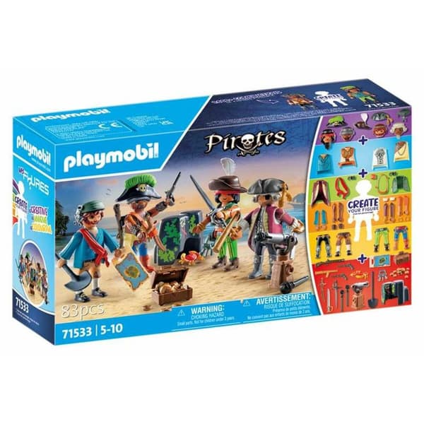Playset Playmobil Pirates 71533 83 Deler