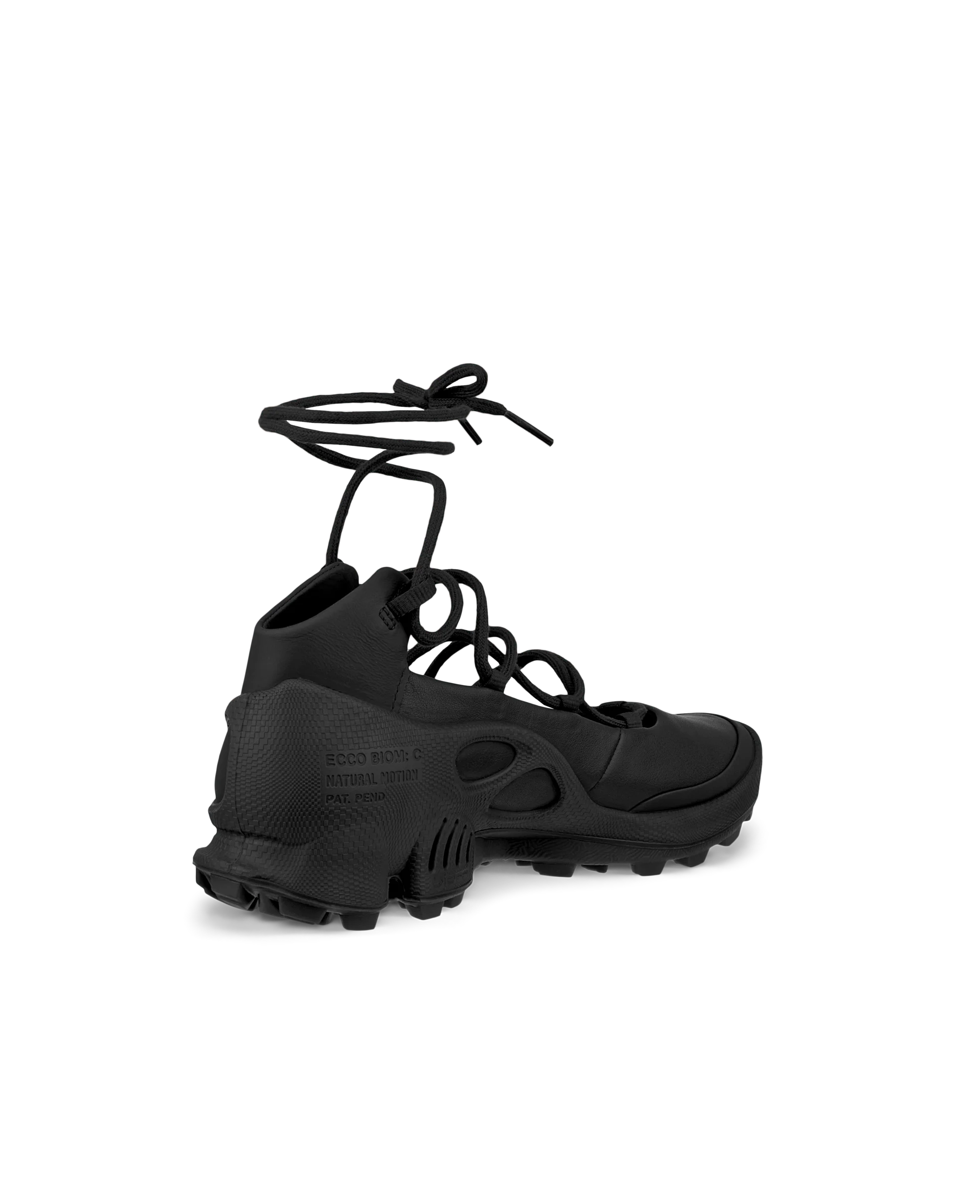 ECCO BIOM C-TRAIL W Damen Ledersneaker Schwarz