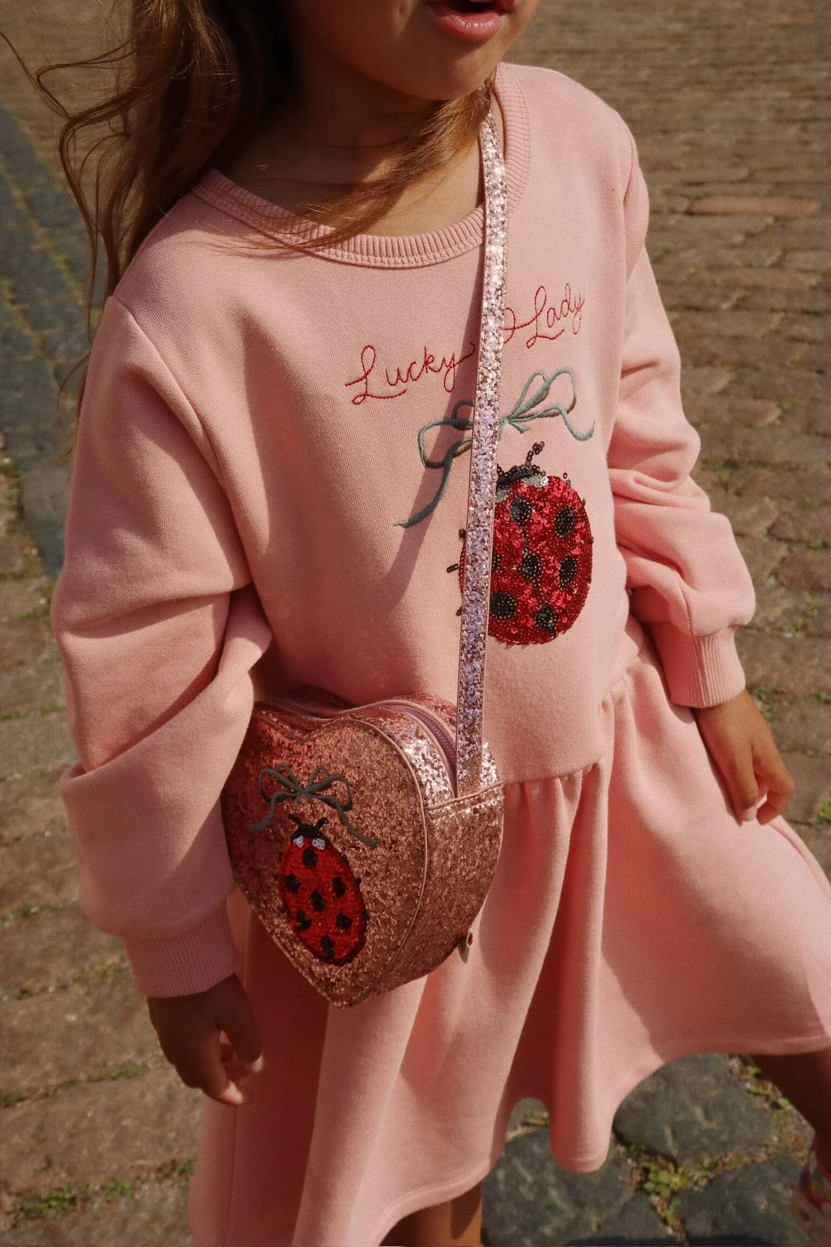 Konges Sløjd Lou Ladybug Glitter Dress Ks102205