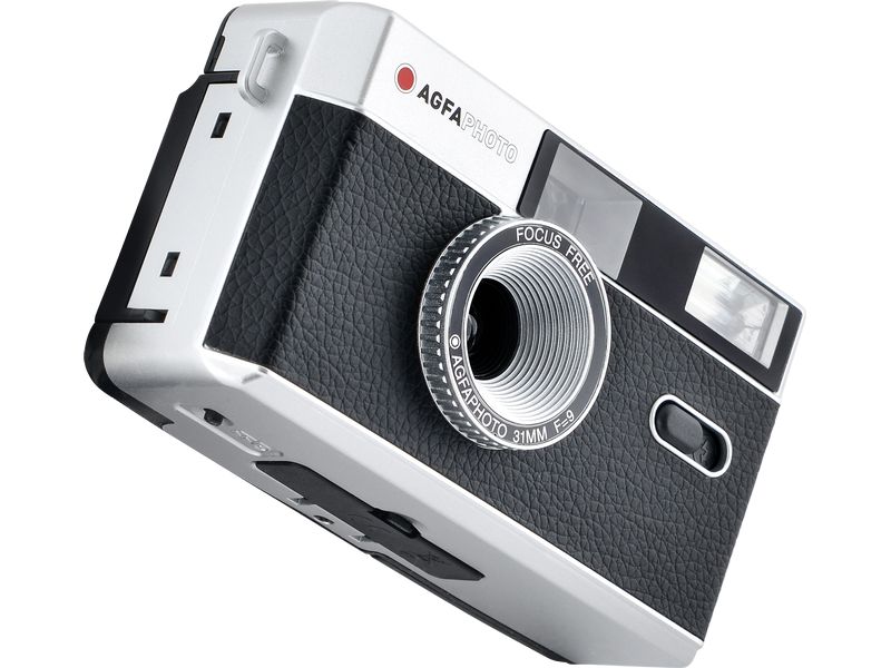 Agfa Analogkamera 35 mm - Schwarz Wiederverwendbare 35 mm Analogkamera