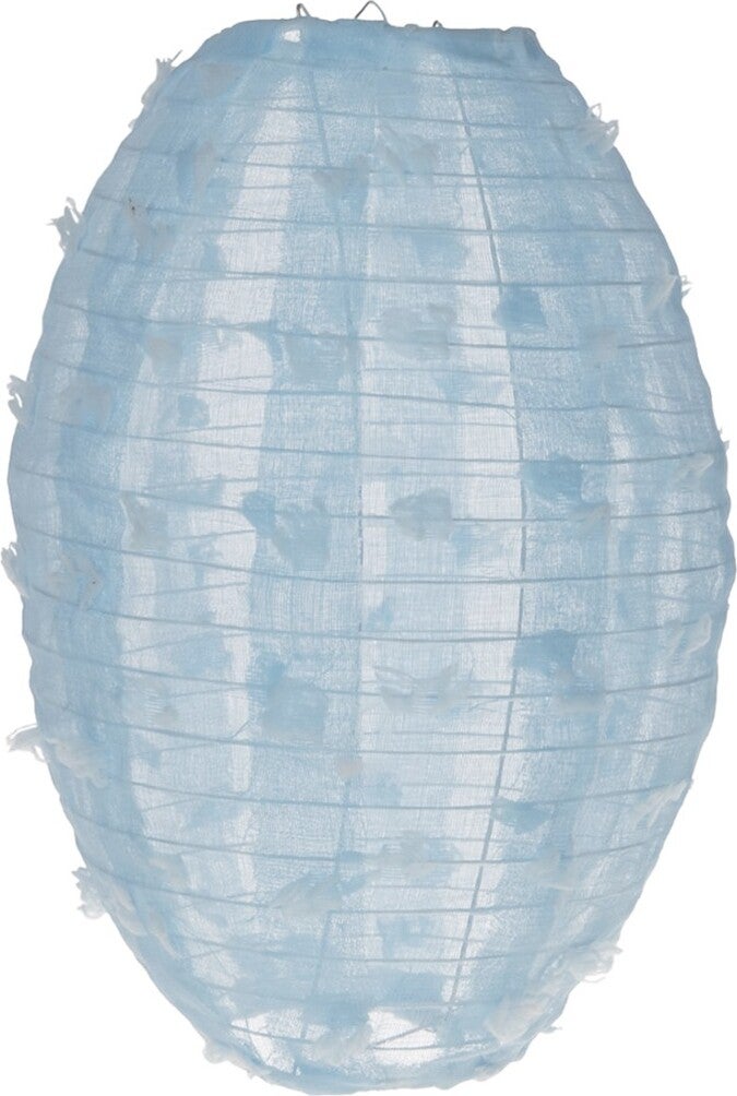 Dijk Natural Collections lampion blauw D 25 H 36 cm