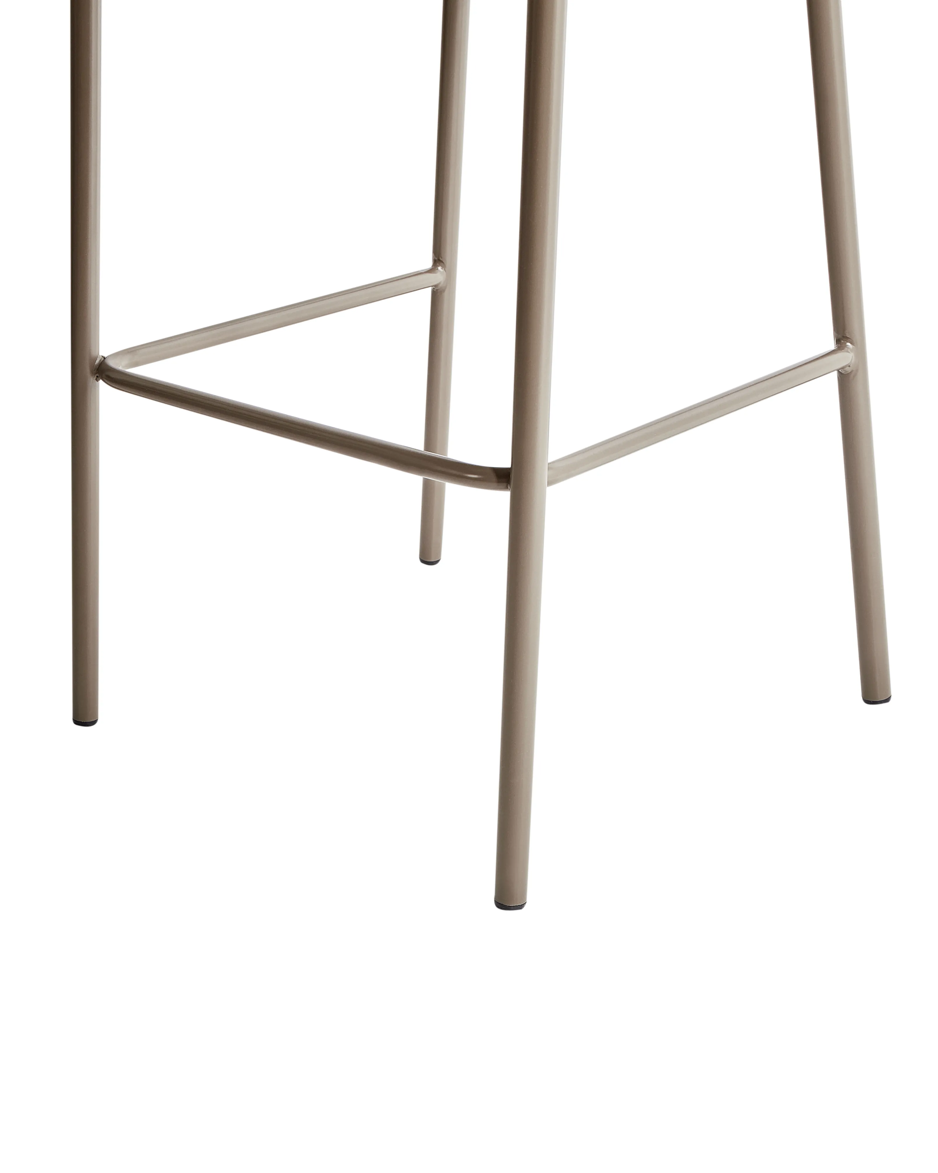 Set van 2 barstoelen MINA II Bouclé Bruin