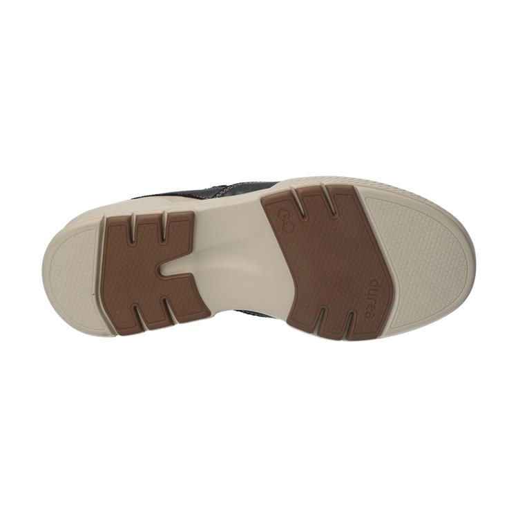 Durea 6252 wijdte K ZWART/TAUPE/GOUD
