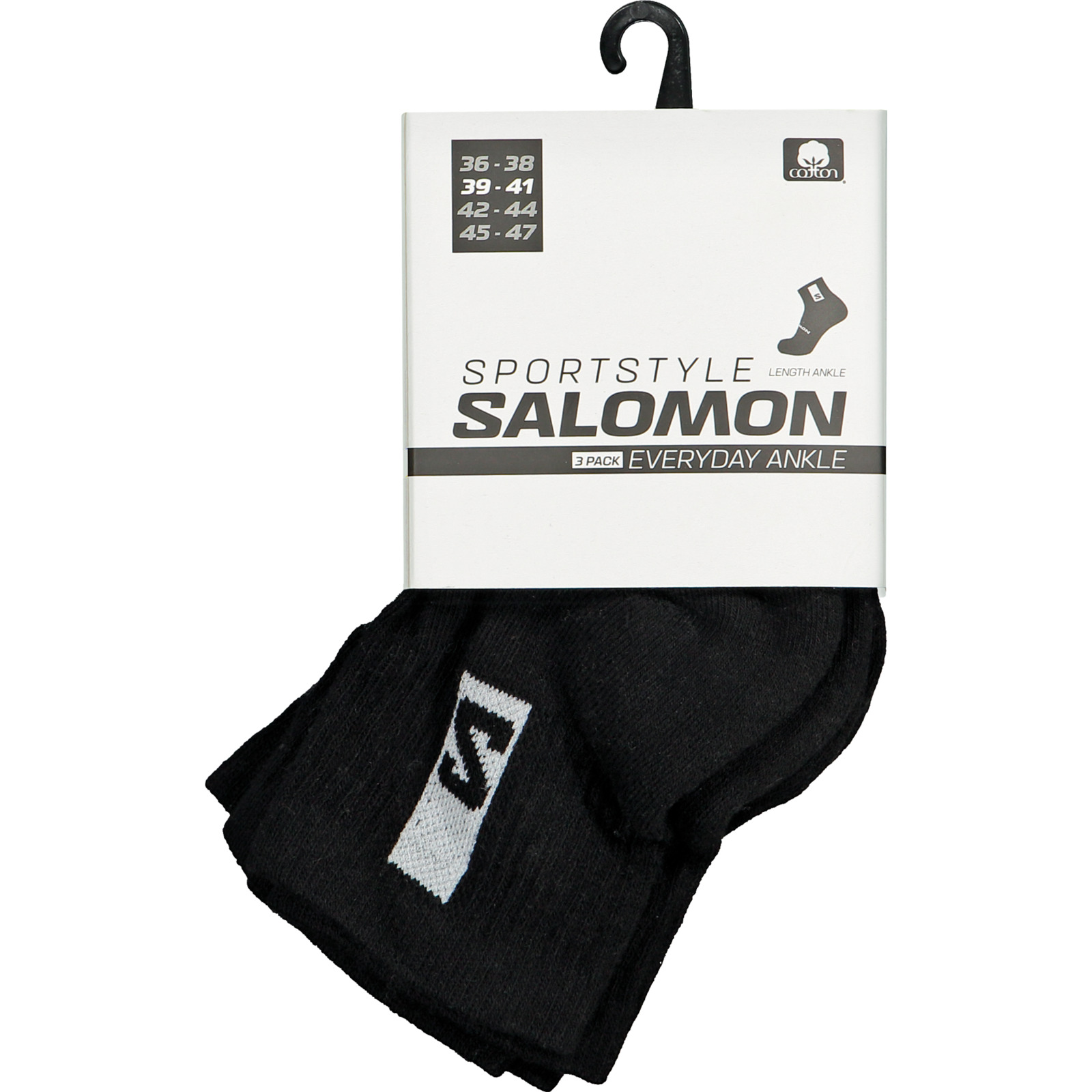 Salomon Socken Outdoor Ankle, 2 Paar 36-38