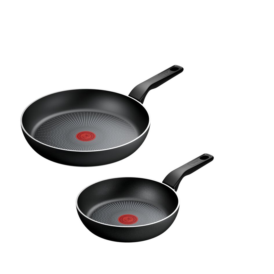 Recycled ON 2-delige set - koekenpan 24/28 cm - inductie
