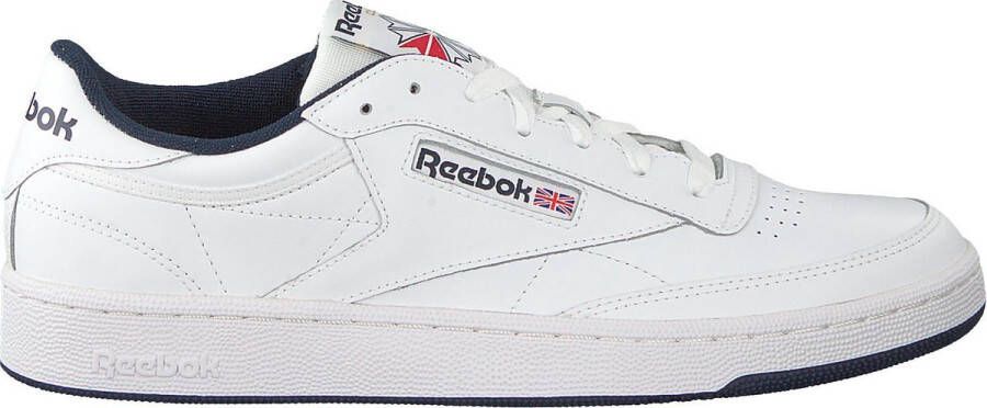 Reebok Classics Club C 85 leren sneakers wit donkerblauw