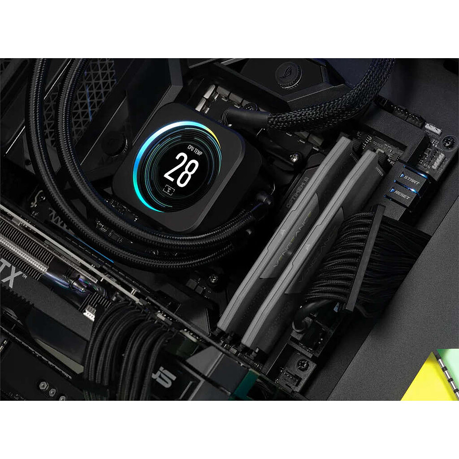 Corsair Vengeance - 2 x 16 Go (32 Go) - DDR5 6400 MHz - CL30 - Ryzen Edition
