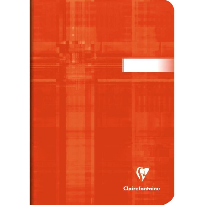 Carnet piqué Clairefontaine Metric format 14,8 x 21 uni 96 pages - Assortis