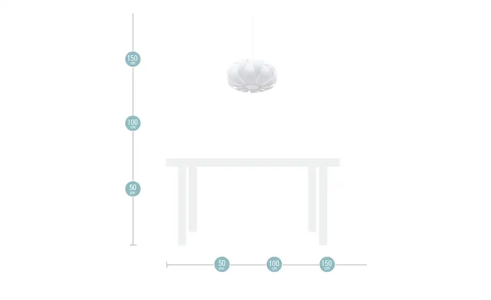 levelone Pendelleuchte 1-flammig