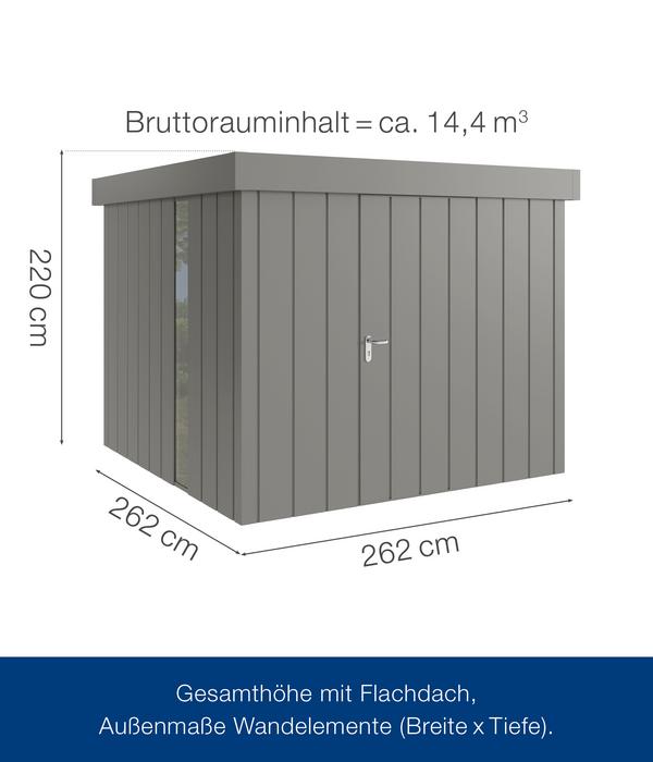 Hörmann Metallgerätehaus Juno JFD10 M-Sk