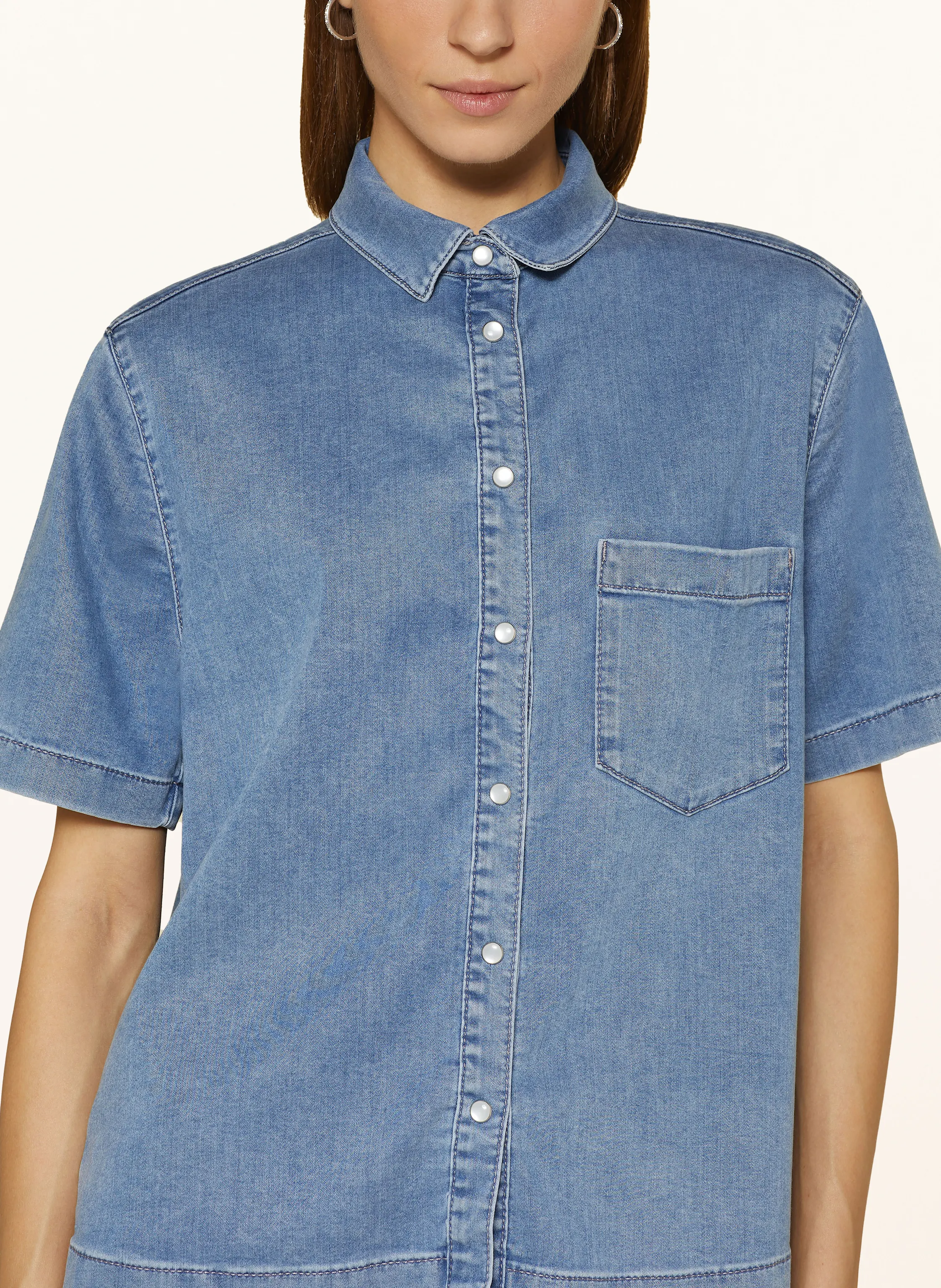 RAFFAELLO ROSSI Jeansbluse GIULIETTE