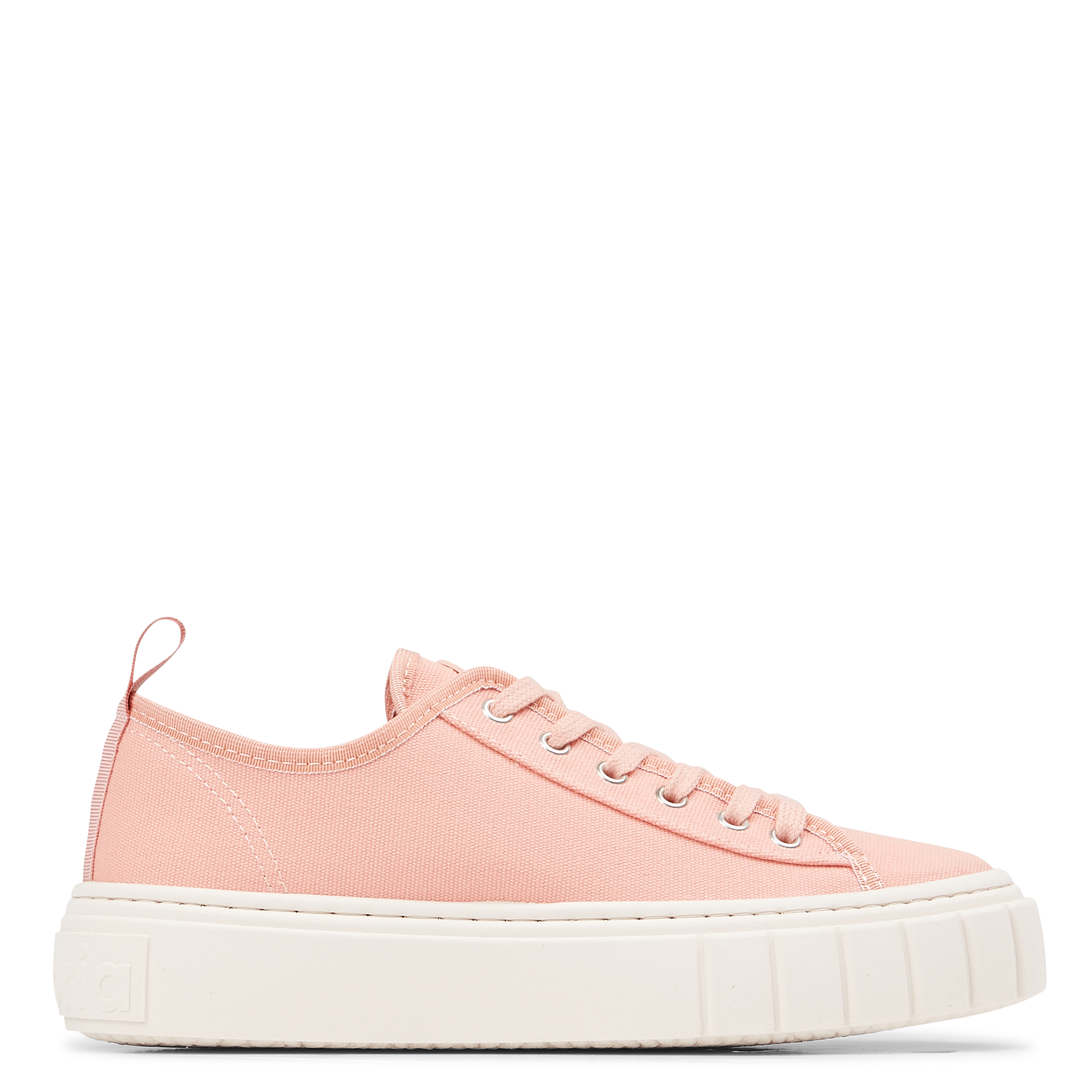 ABRIL LONA RECICLADA - Baskets basses| Rose