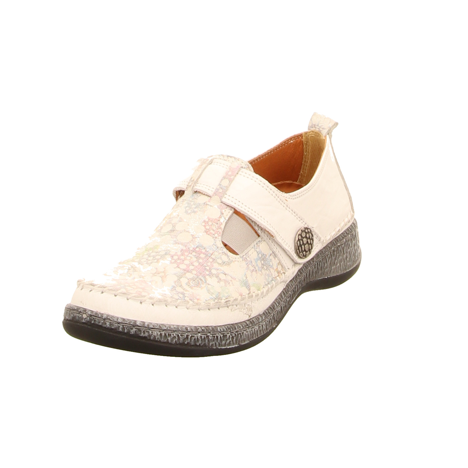 Pölking Slipper weiß weiss/weiss kombi