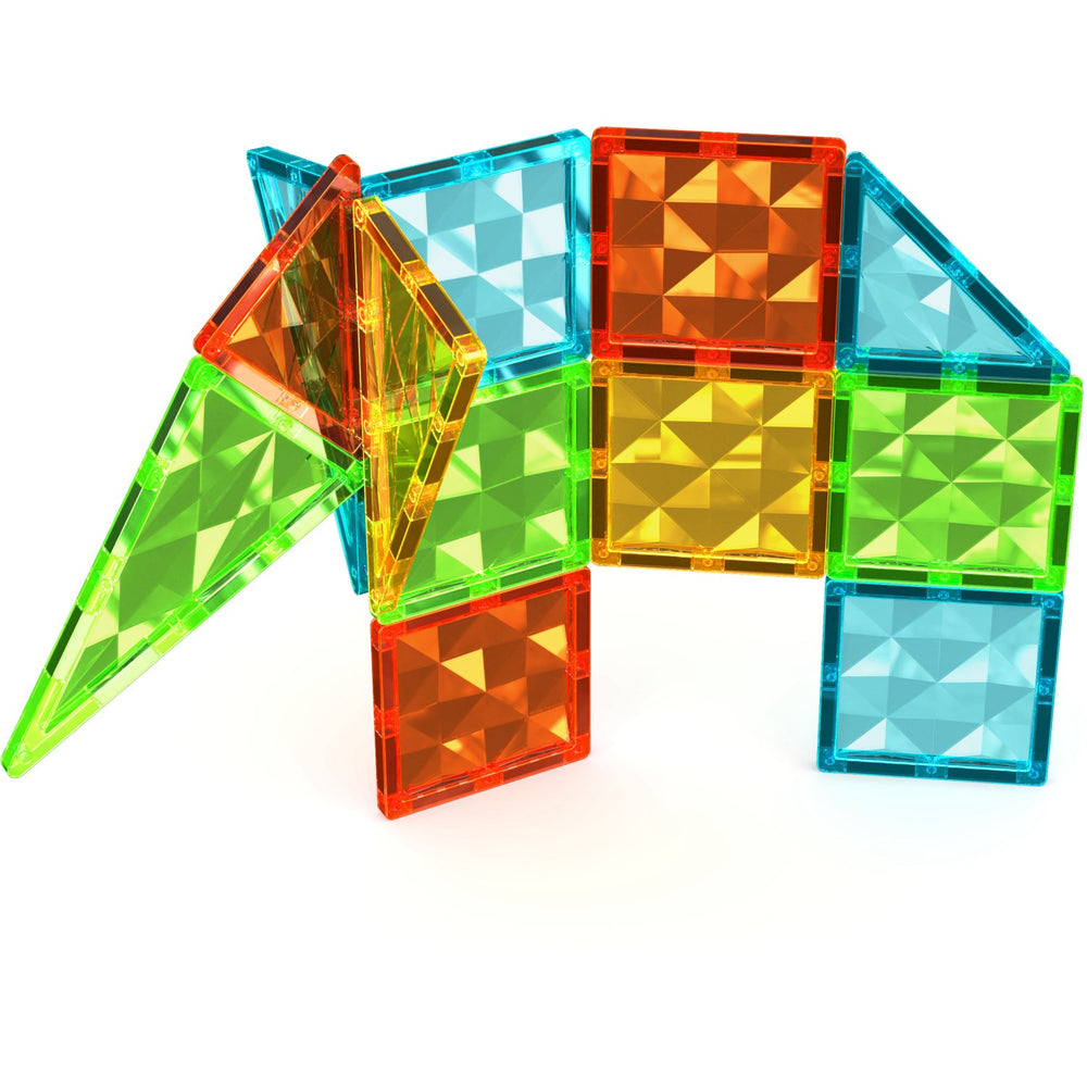 Køb Geomag Magnetic Tiles Gems 32 Pcs