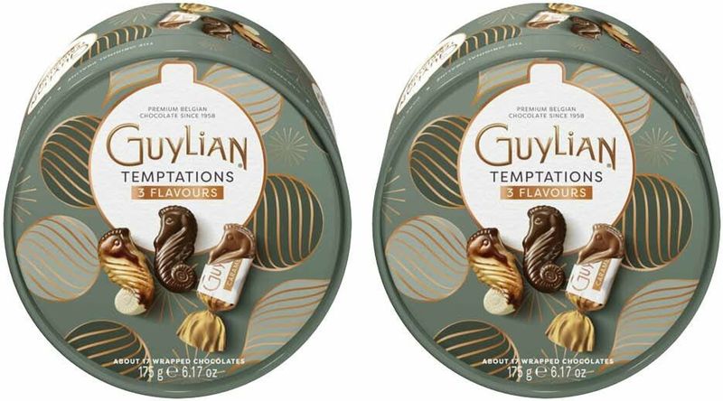 2x Guylian Temptations Mix Jewel Box 175 gr