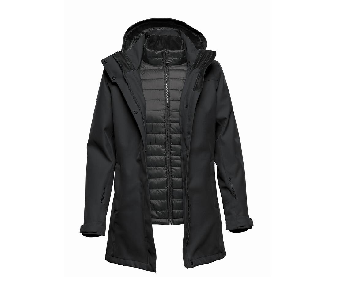 STORMTECH SHSSJ2W - Parka Femme 3 en 1 Imperméable et Respirante