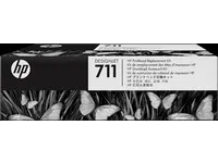 HP 711 - Sort, gul, cyan, magenta - printhoved - for DesignJet T100, T120, T120 ePrinter, T125, T130, T520, T520 ePrinter, T525, T530