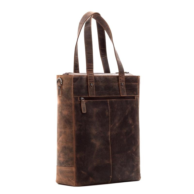 Plevier Retro Jackson Shopper Laptoptas 15.6
