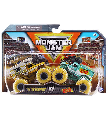 Monster Jam Truck - 1:64 - 2er-Pack - Druckguss