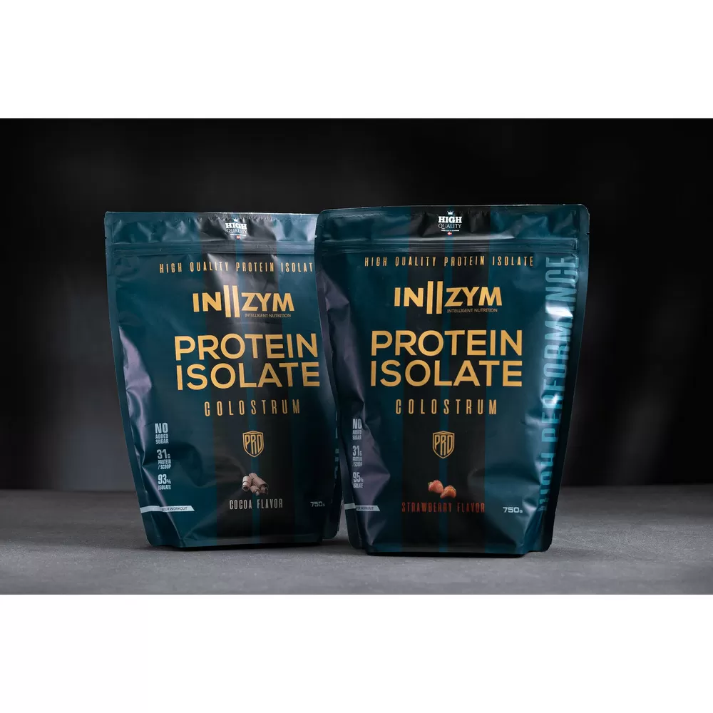 INZYM Protein Isolate Colostrum Vanilje - 750 g.