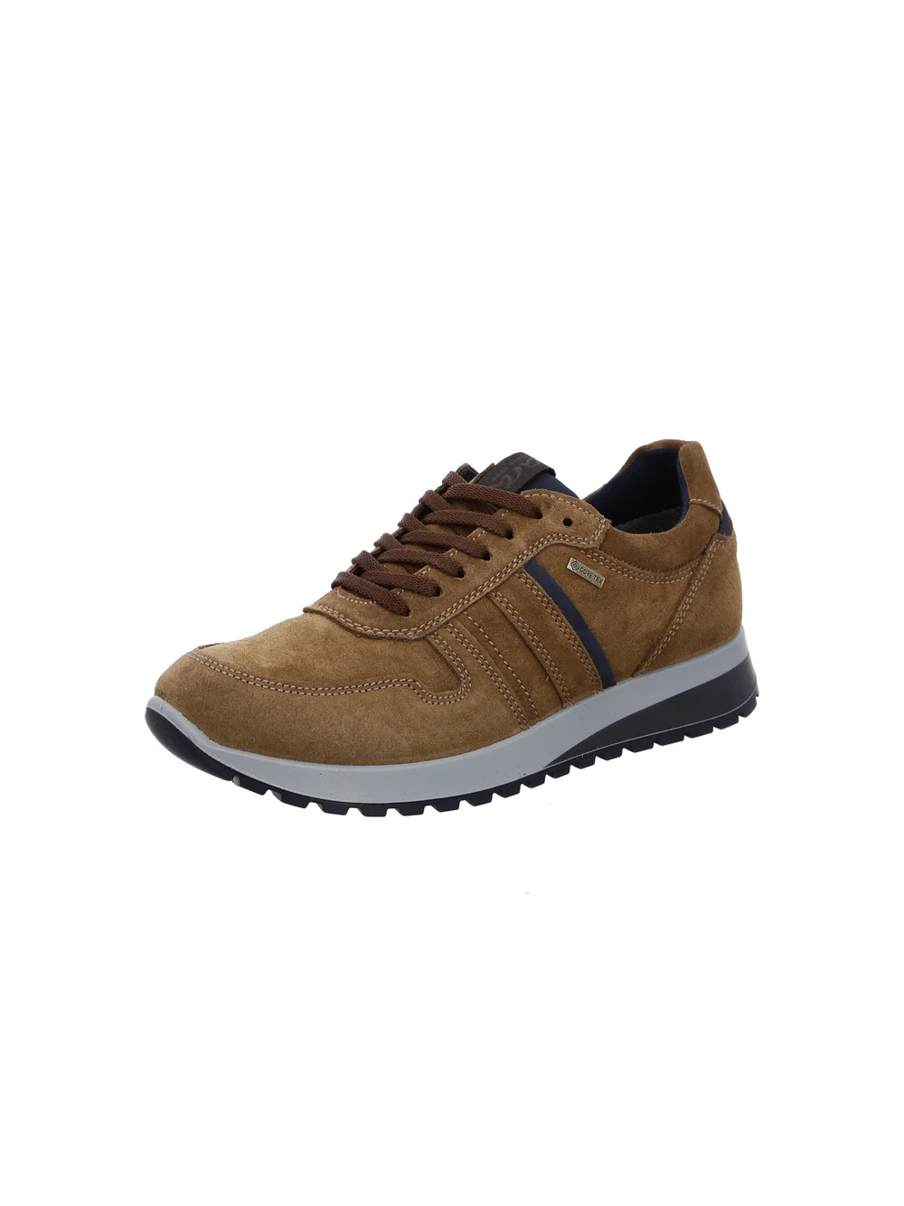 Sneaker Matteo cuoio blue