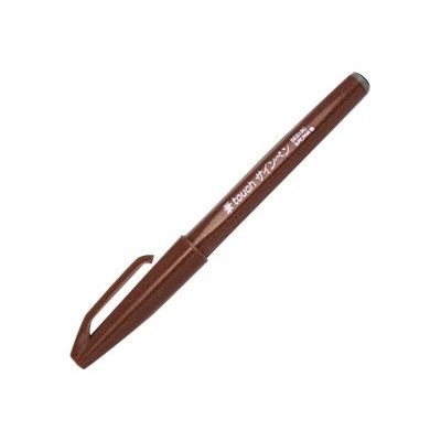 Pentel - Feutre pinceau à pointe souple - marron