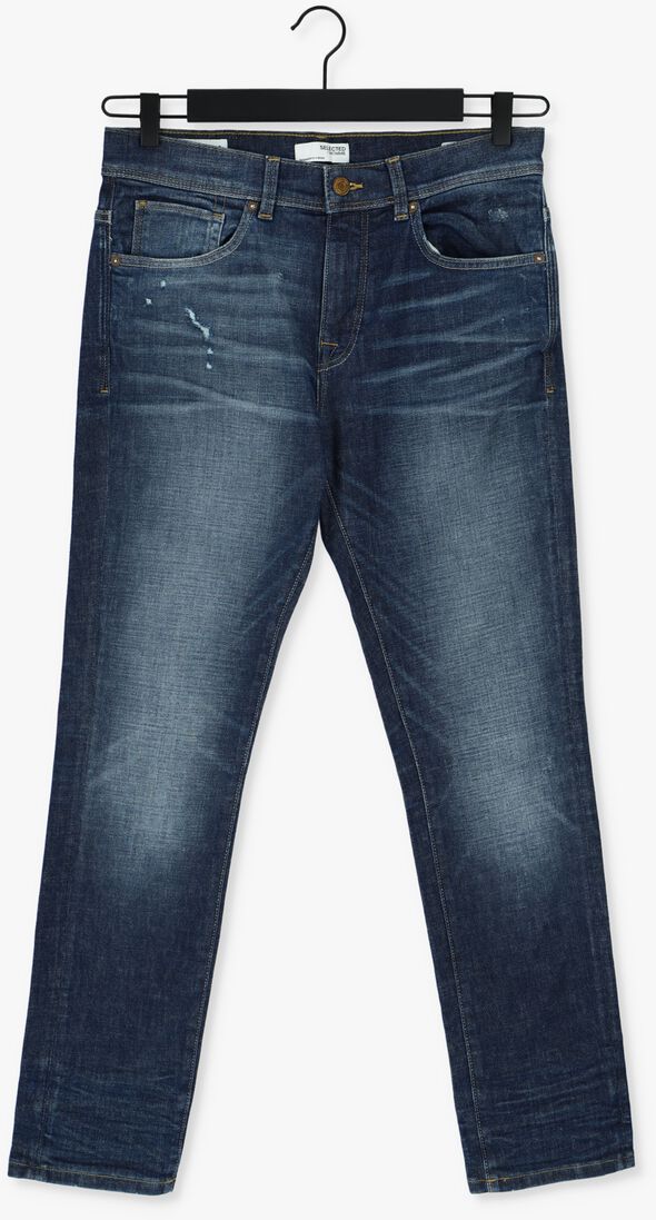 SELECTED HOMME donkerblauwe selected homme slim fit jeans slim-leon 4074 d.b. superst