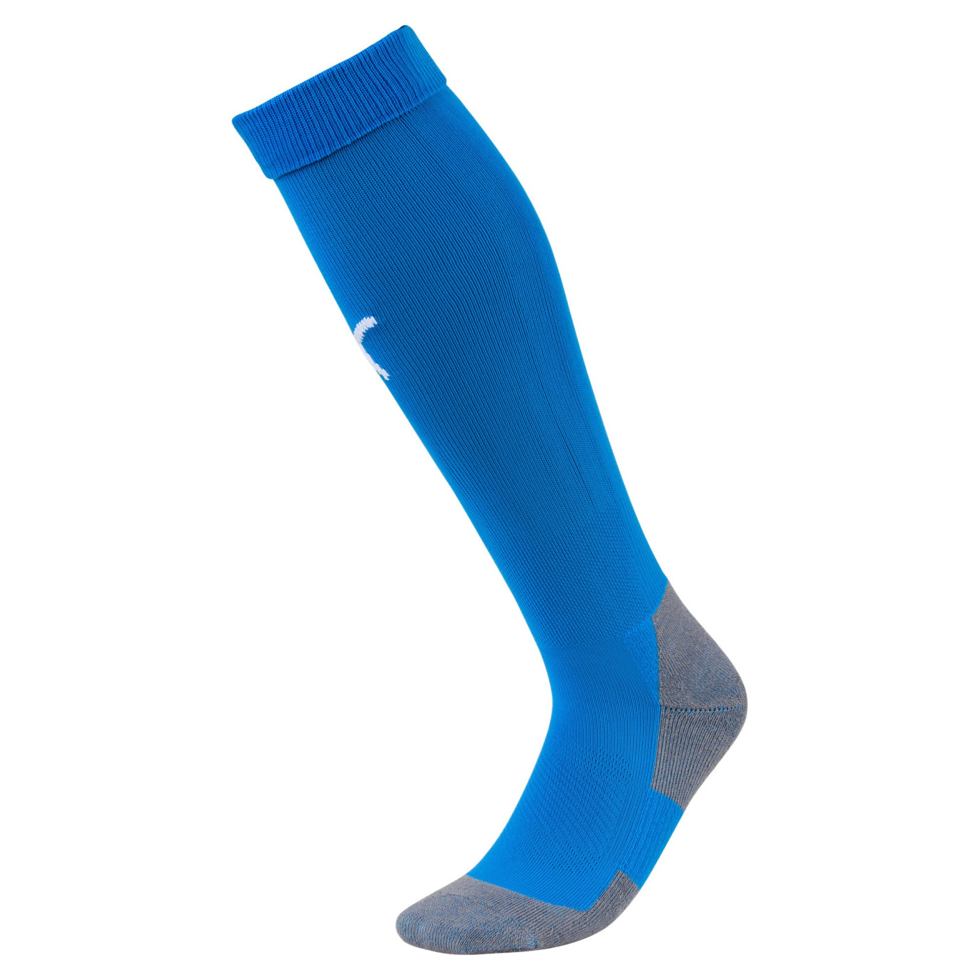 PUMA teamLIGA Voetbalsokken Blauw Wit Grijs