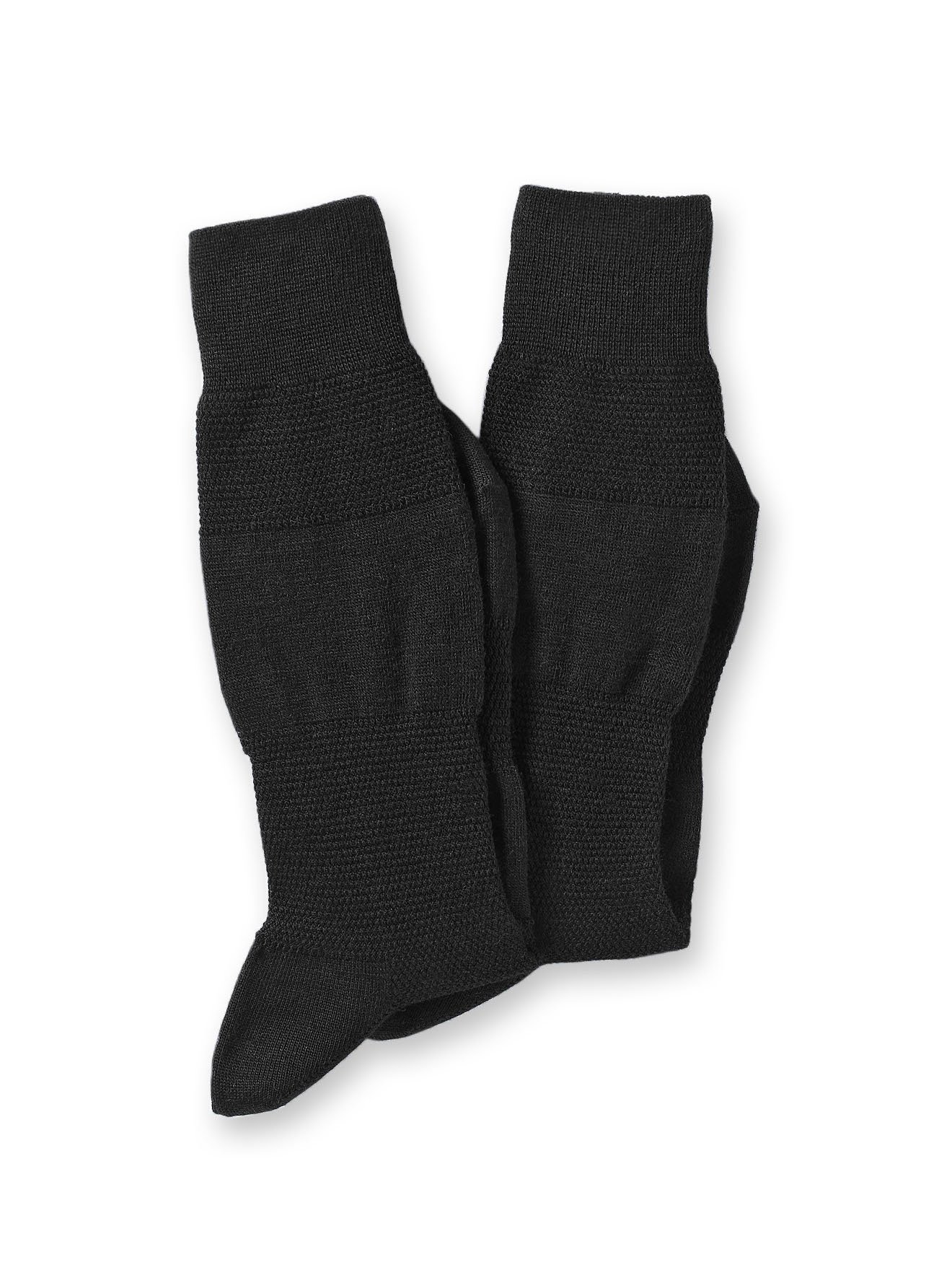 Lot 2 paires de mi-chaussettes 60% laine