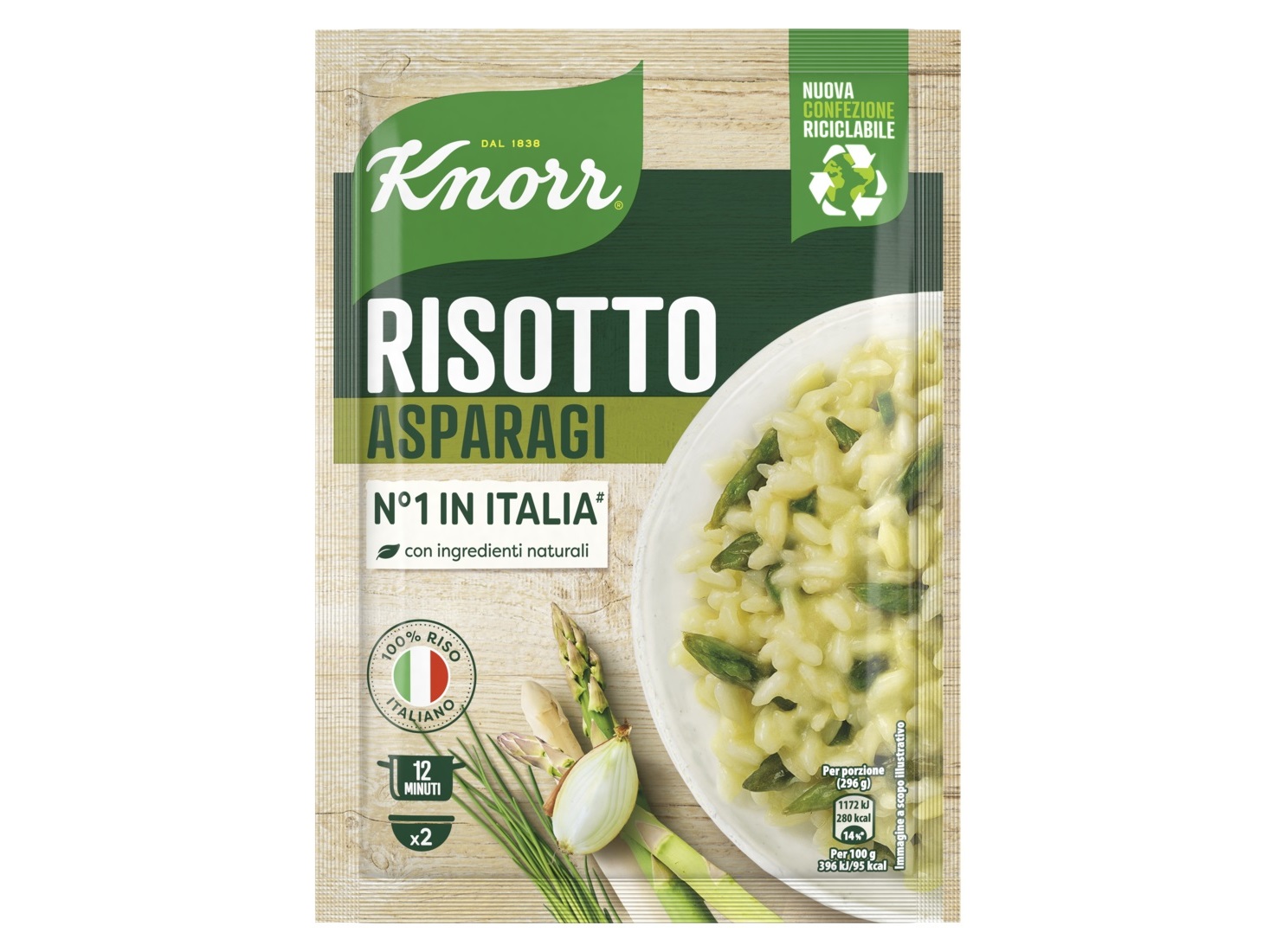 RISOTO ESPARGOS KNORR 175GR