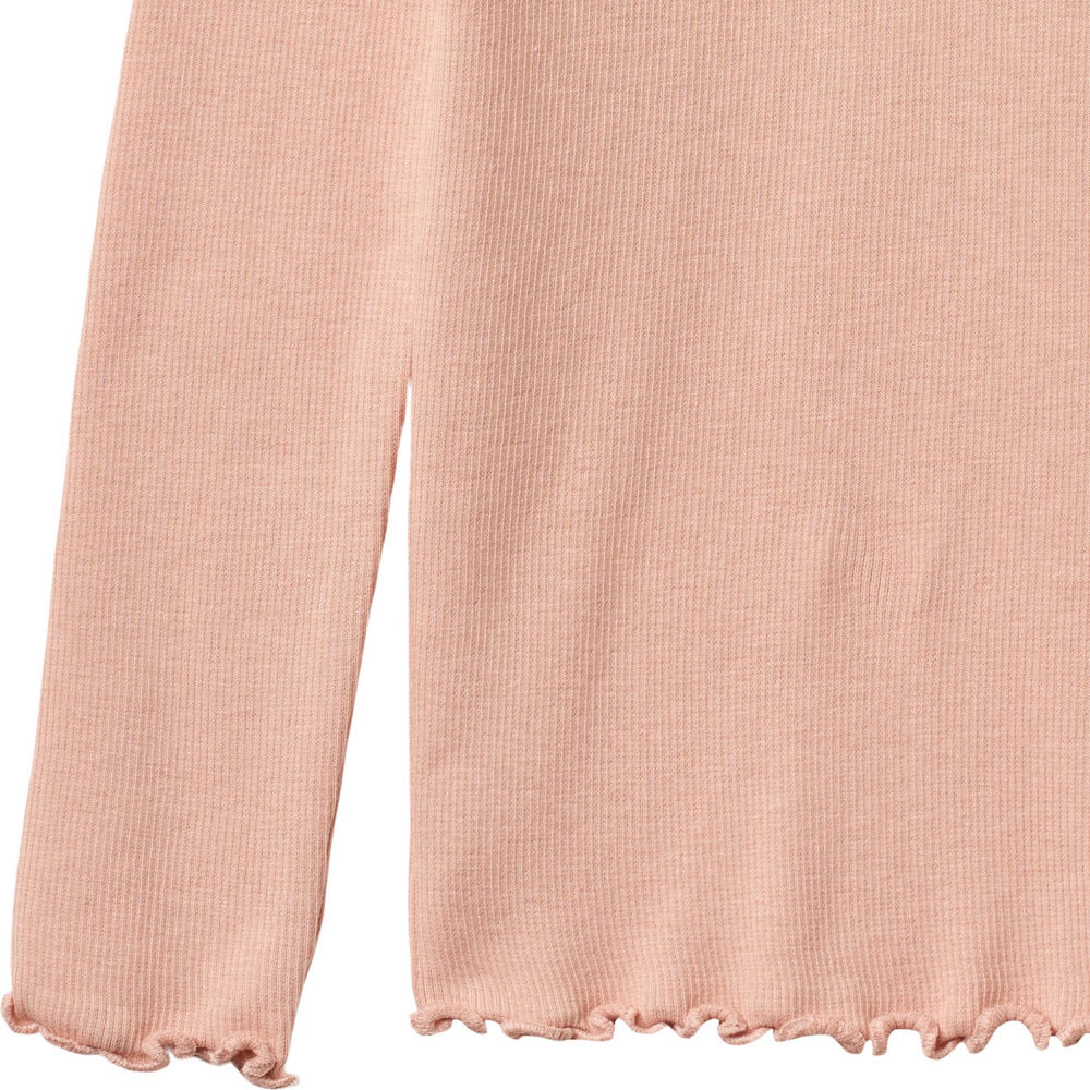 Køb Wheat Rose Cloud Rib Bluse L/S Reese