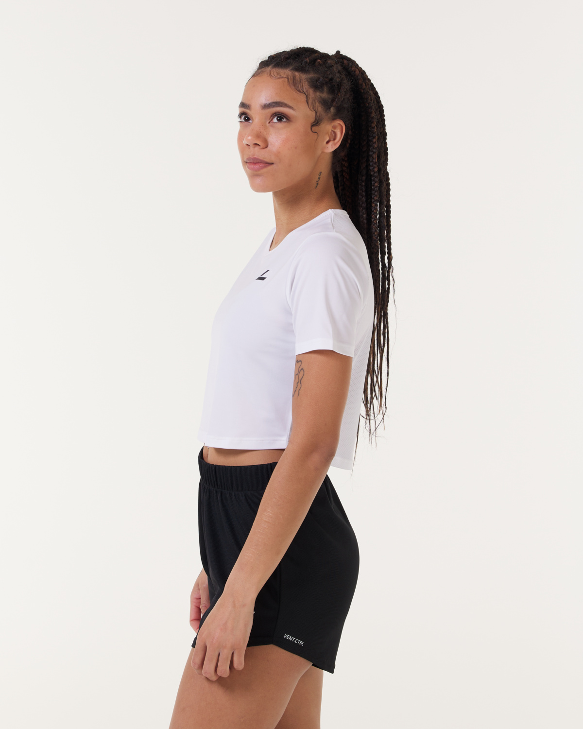 LEVITY Breeze Mesh Back T-shirt White