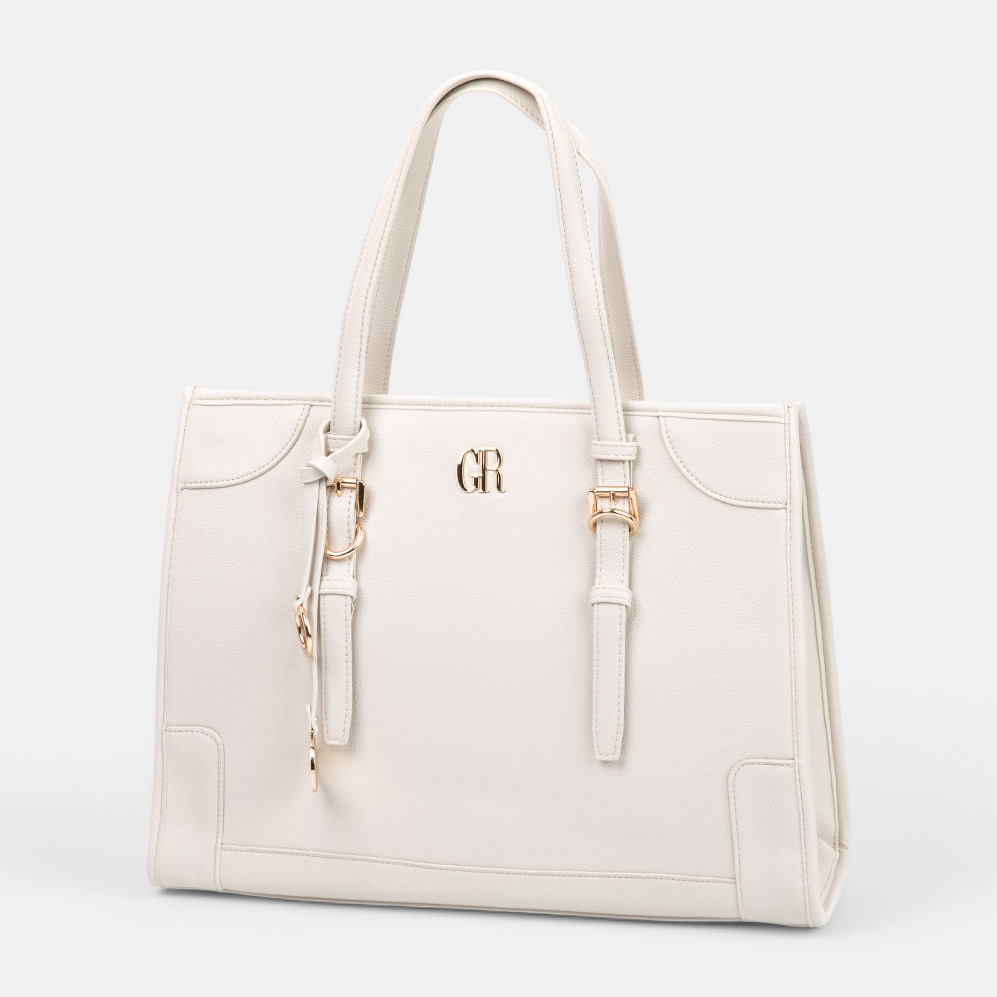Sac de shopping beige