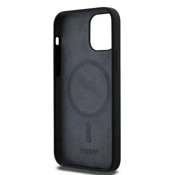 iPhone 12 / iPhone 12 Pro MagSafe Silikon Hülle Case (DKHMP13LSNYACH) - Schwarz