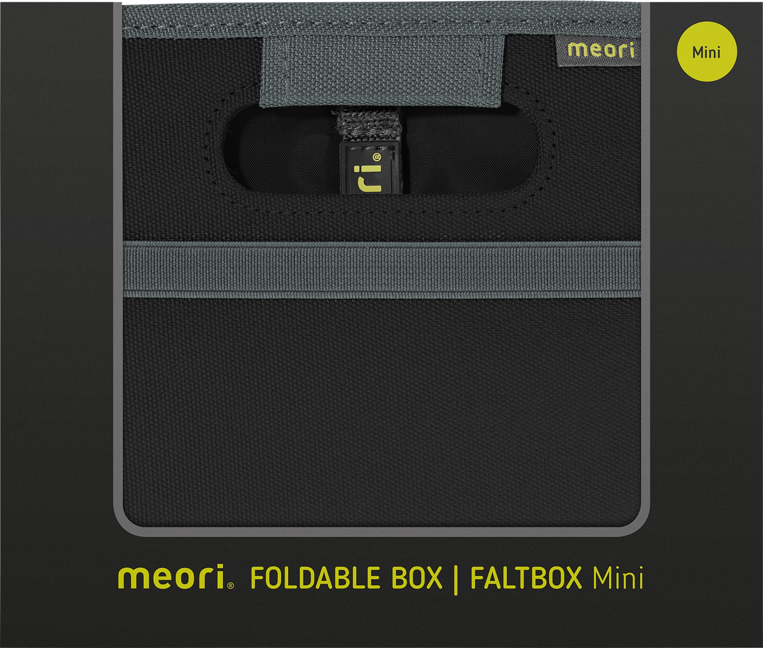 Meori Faltbox Mini Lava Schwarz 1,8 Liter