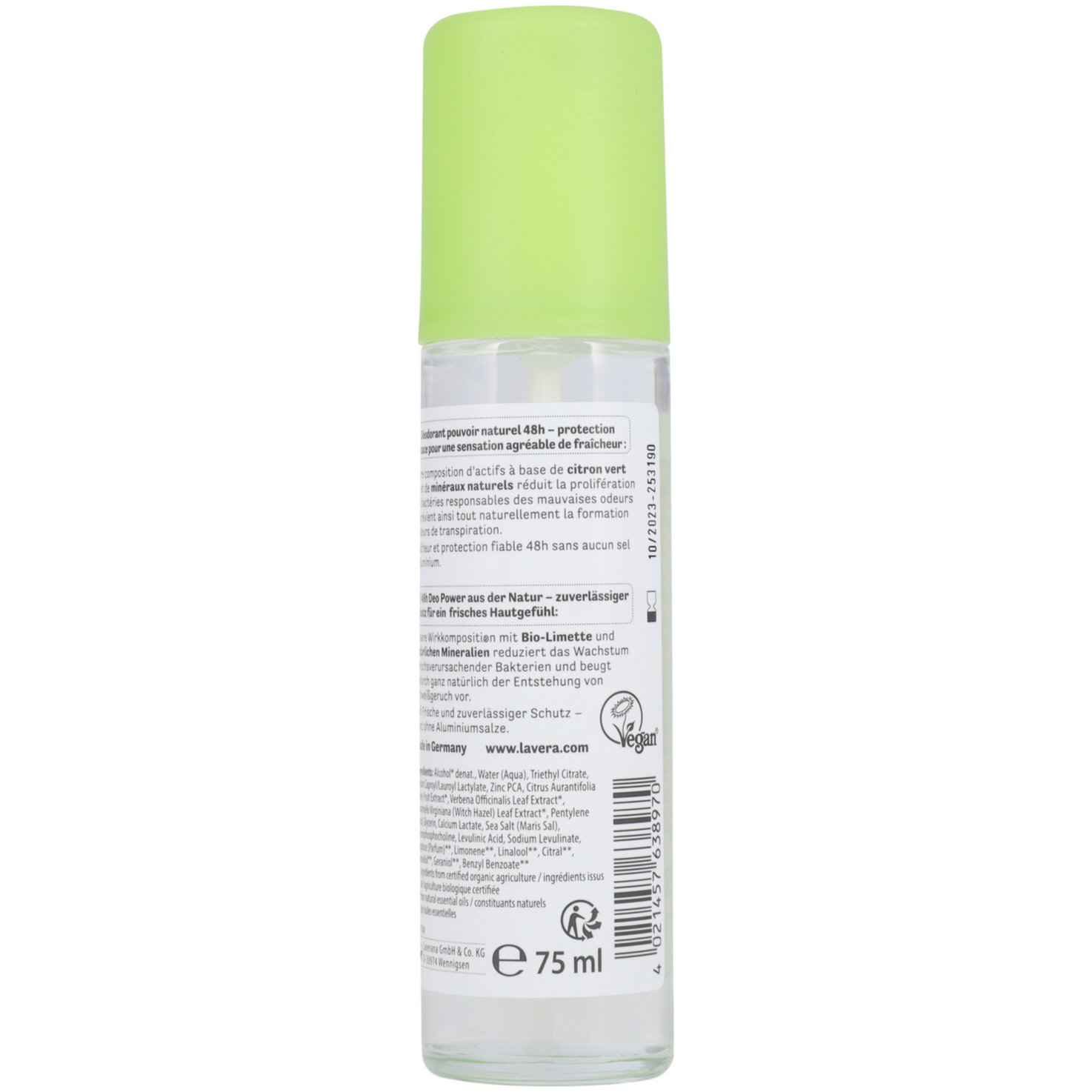 Lavera Deo Spray Natural & Refresh 75ml