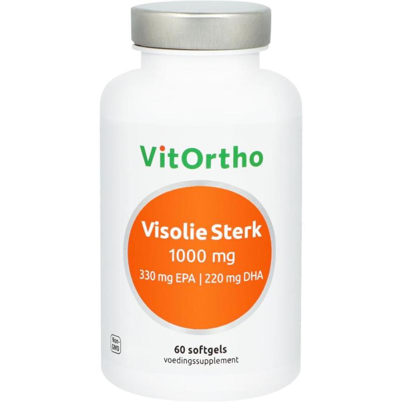 Vitortho Visolie Sterk 1000mg60 softgels