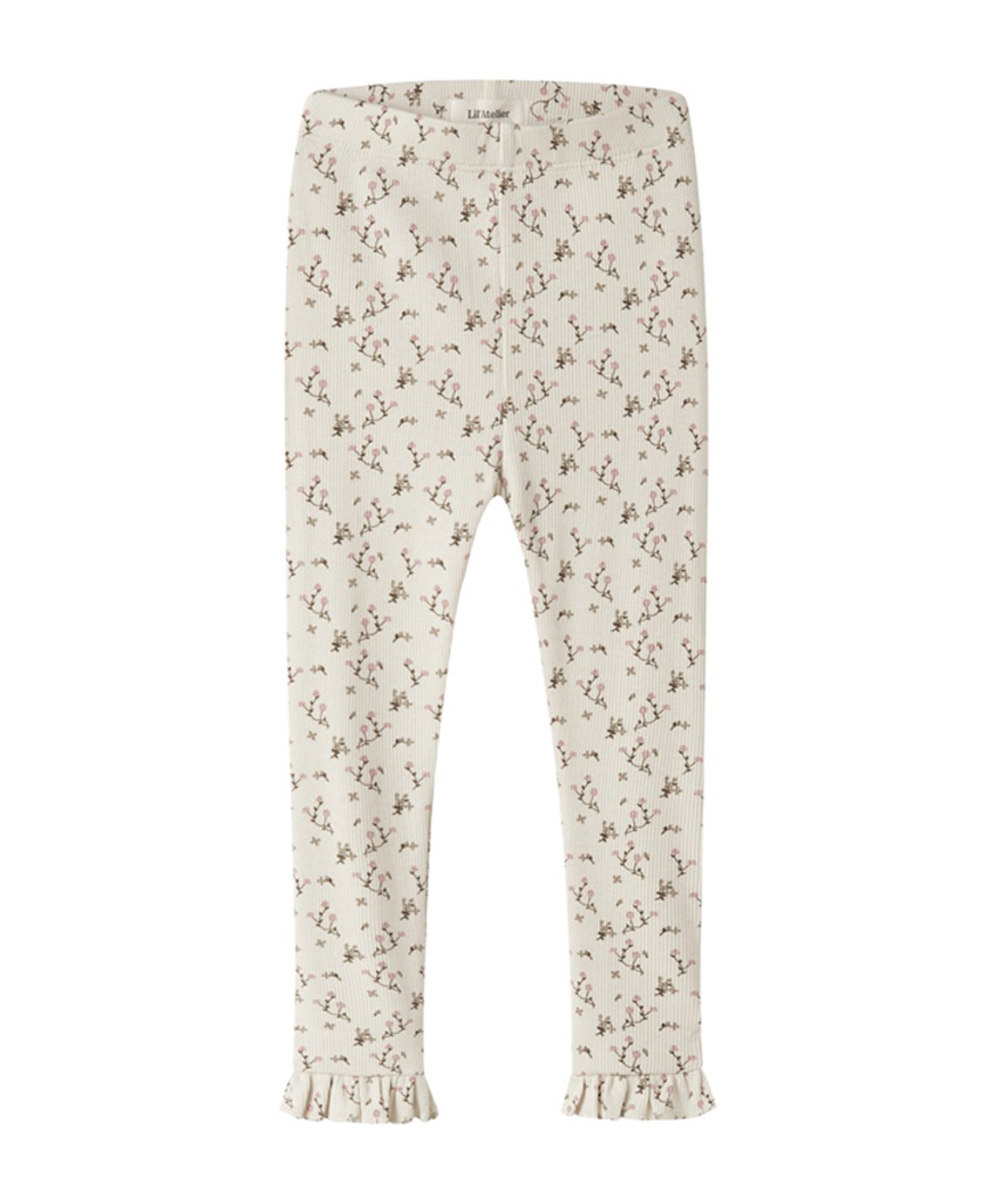 Lil' Atelier NMFLAGO MER SLIM LEGGINGS LIL meisjes broek ecru