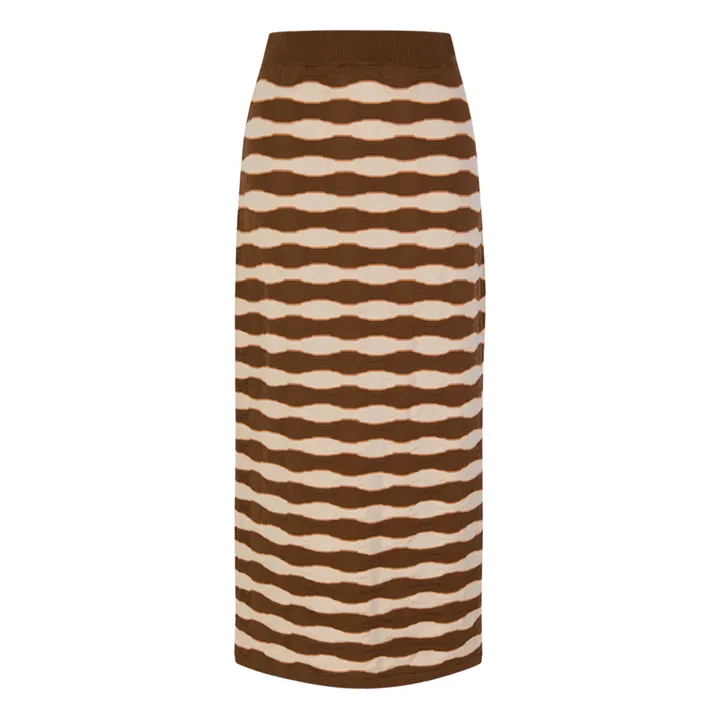 Tressé Jupe Jazia | Marron