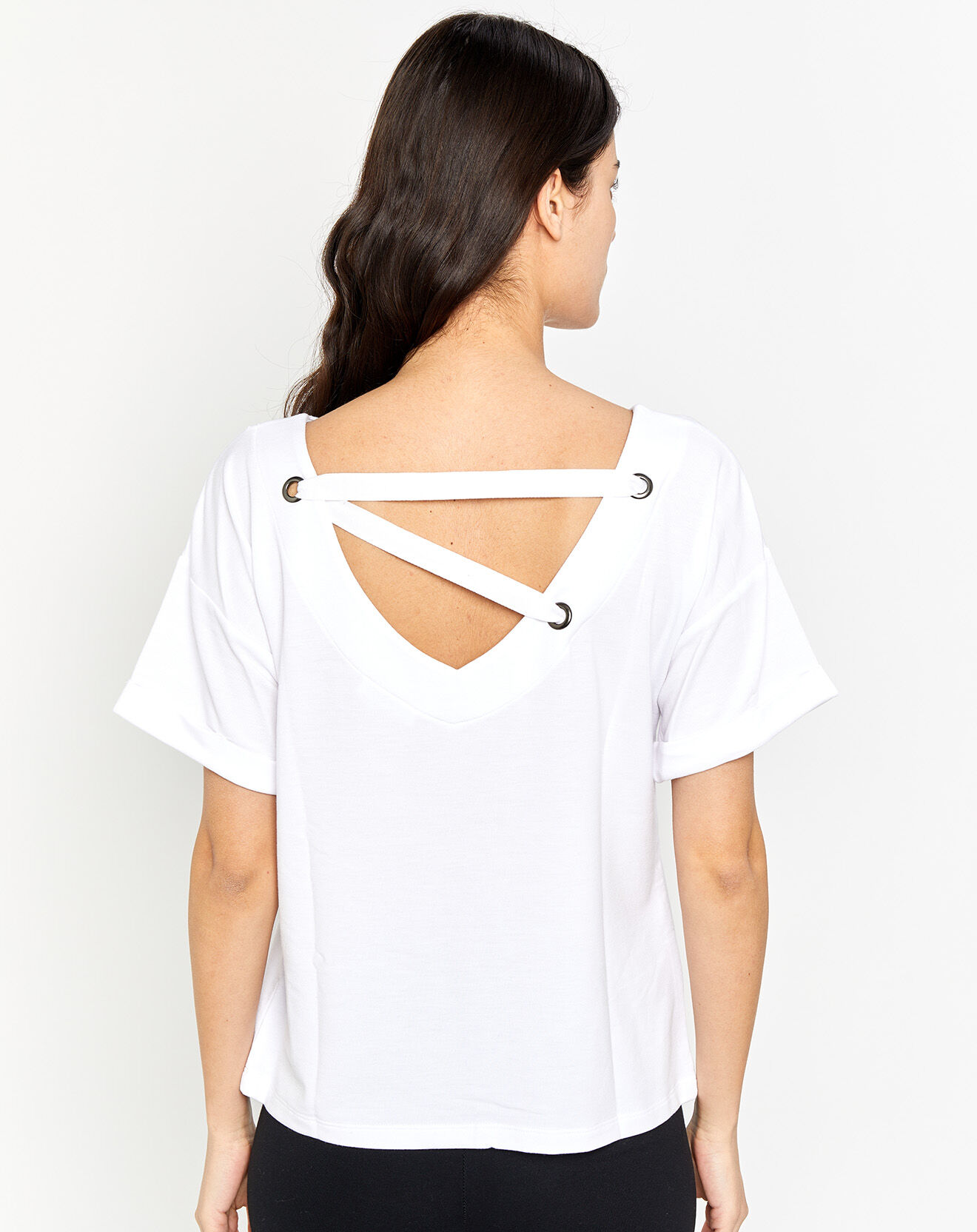 Passionata T-Shirt Huffing blanc