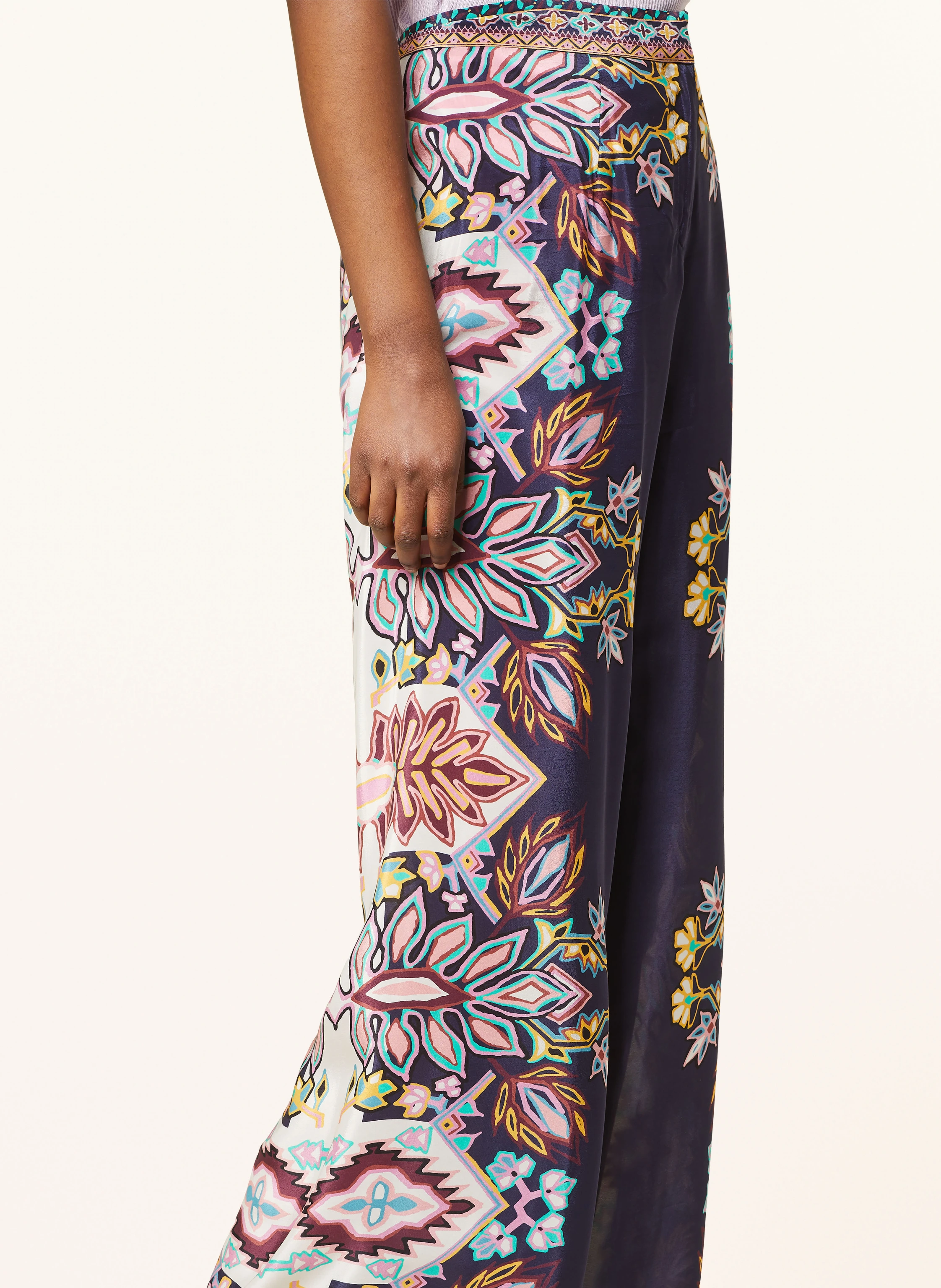 ba&sh Marlenehose aus Satin
