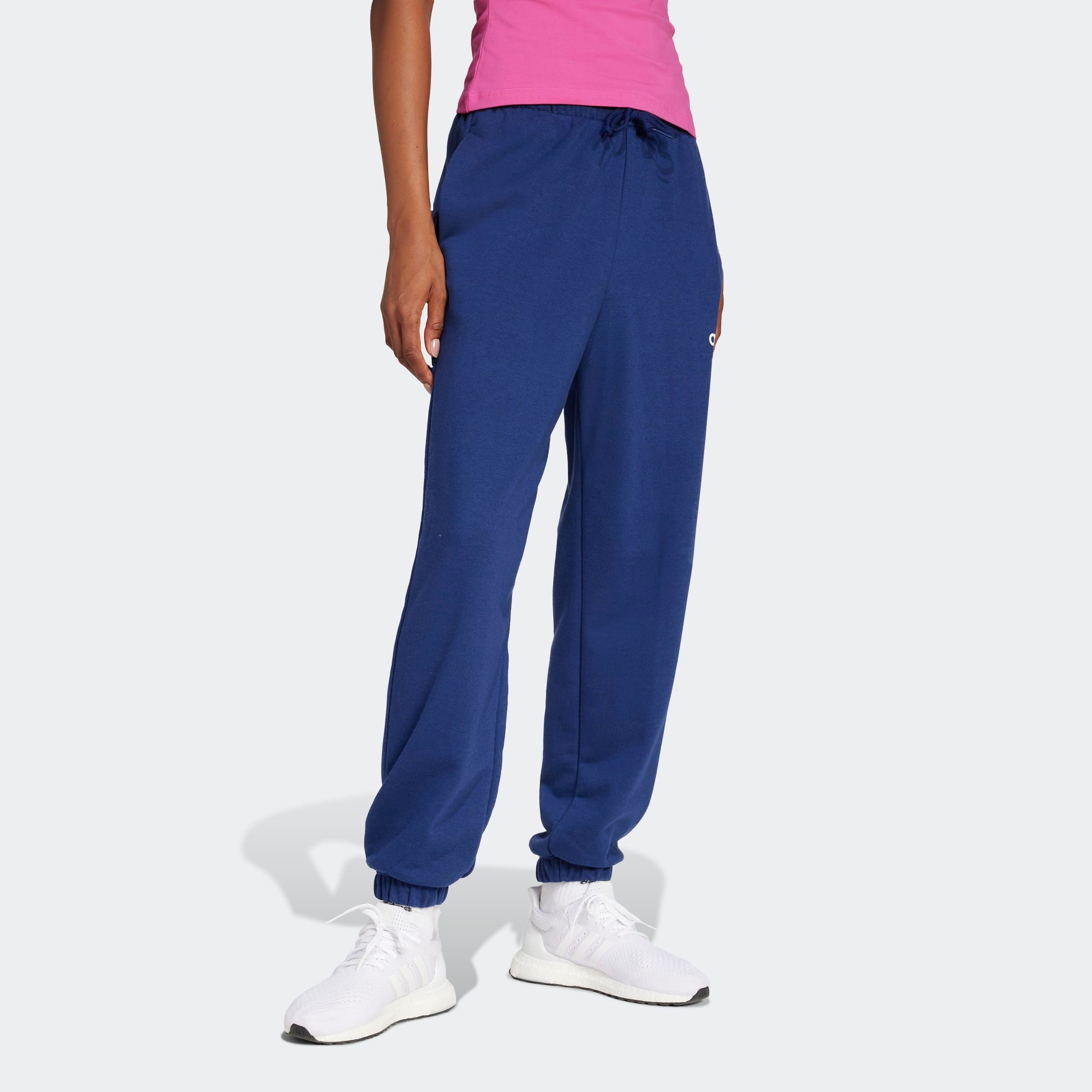 adidas Sportswear Sporthose »W LIN FT CF PT«  Locker geschnitten, hoher Bund, aus weichem French Terry